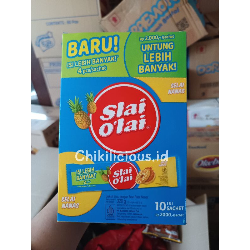 

Slai Olai (1 box isi 10 sachet)