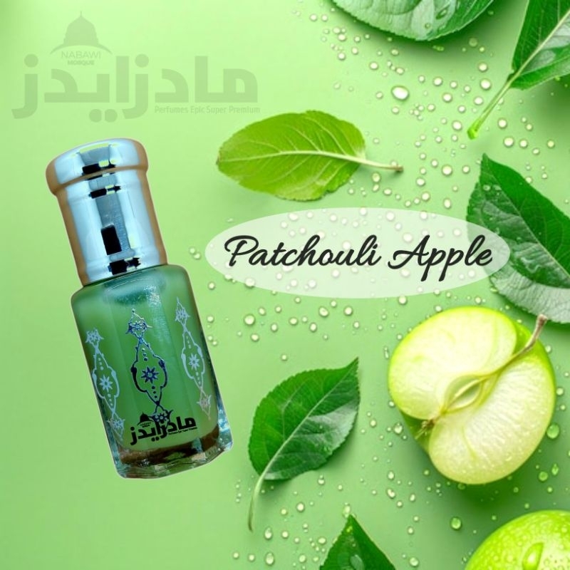 Patchouli Apple | Parfum Patchouli Apple Saudi Asli | Minyak Wangi Patchouli Apple