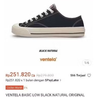 Sepatu ventela ori