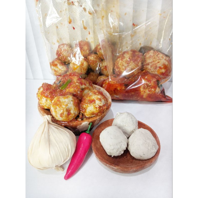 

FROZEN BAKSO MERCON SUPER PEDAS DAN ENAK/BAKSO IKAN MERCON JUMBO