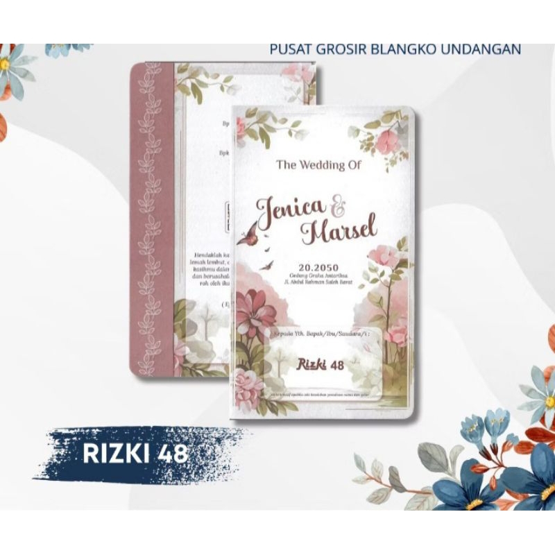 rizki 48/undangan blanko