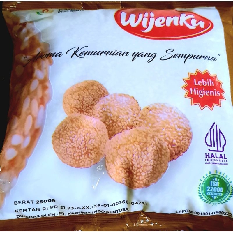 

Wijenku 250gr / Bii Wijen Wijenku / Bii Wijen Putih
