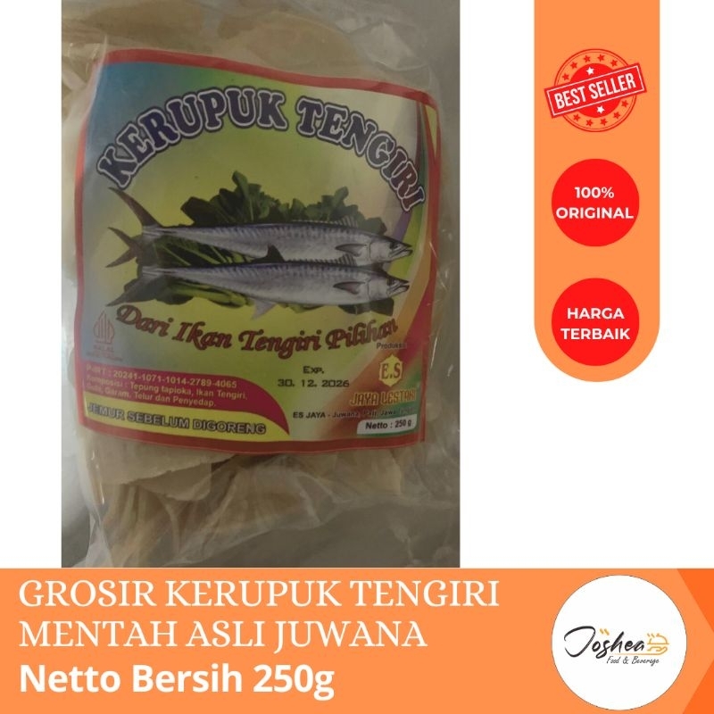 

Krupuk Tengiri Jaya Lestari Mentah 250g Asli Juwana Harga Grosir
