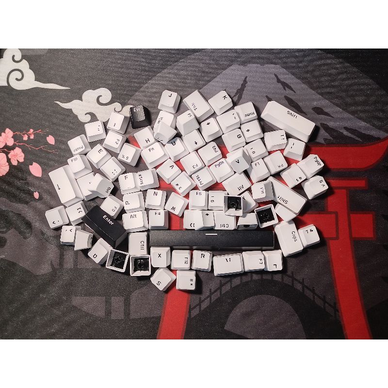 Keycaps Vortex Mono 87 (TKL)