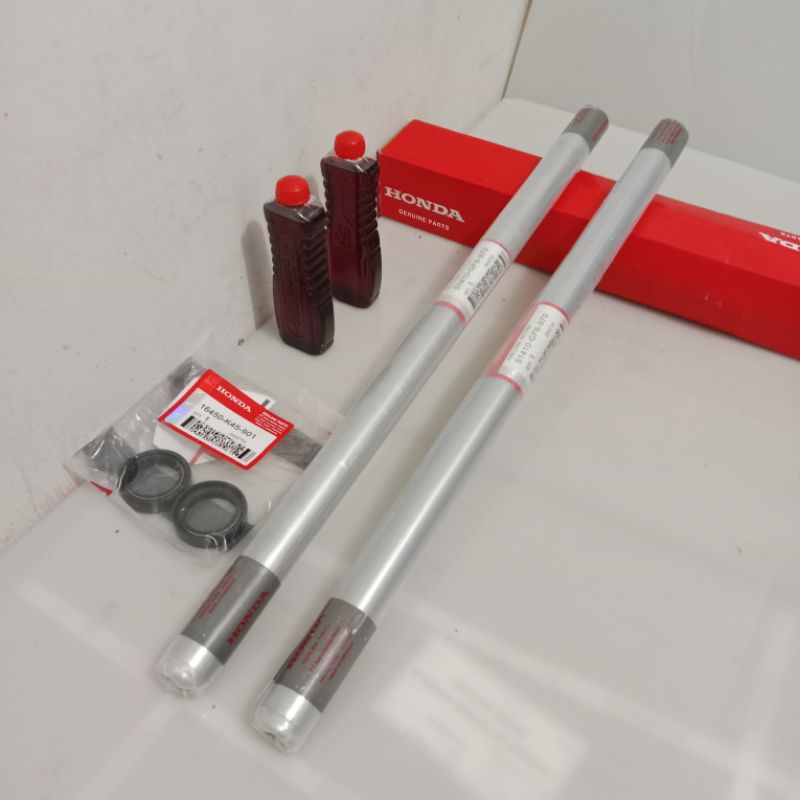 sok depan honda win win win 100 win 100 sepasang kanan kiri sok+sil+oli original gf6