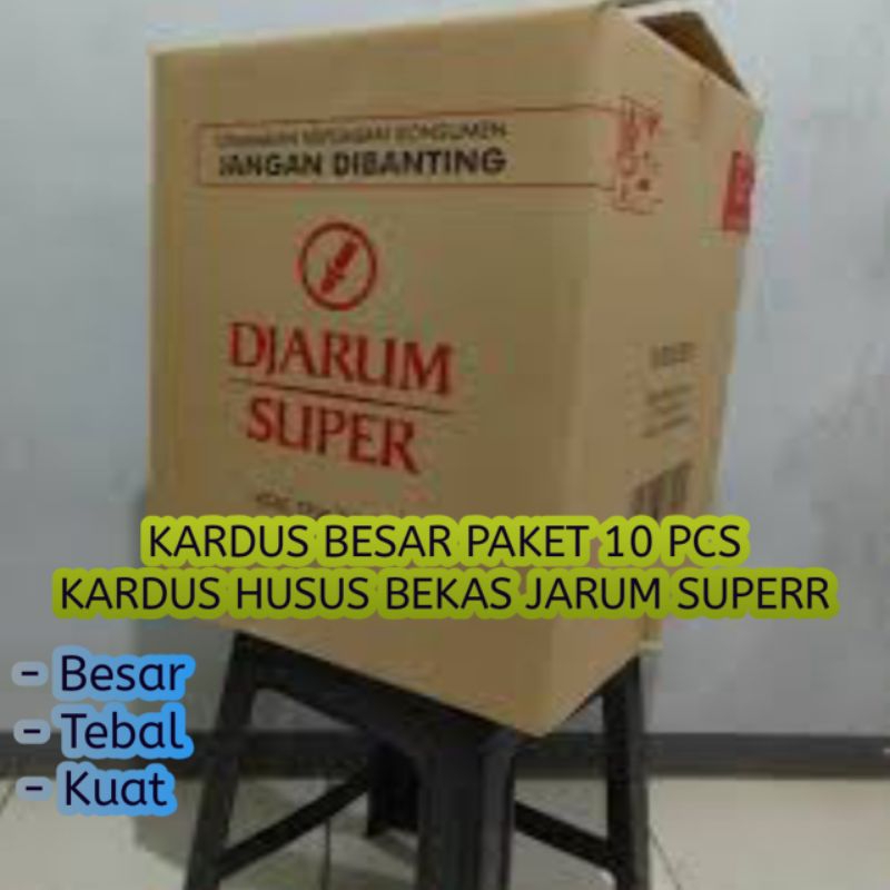 

Kardus Besar Bekas JARUM SUPERR 1 Karung isi 8 Pcs