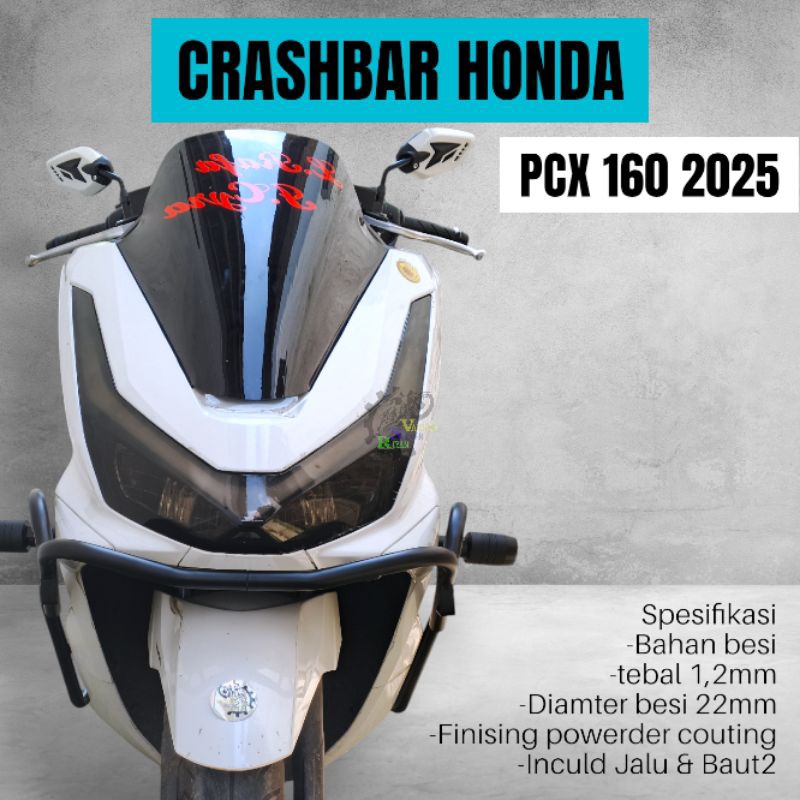 Crashbar Honda Pcx 160 Roadsync Abs Cbs 2025 Full Set