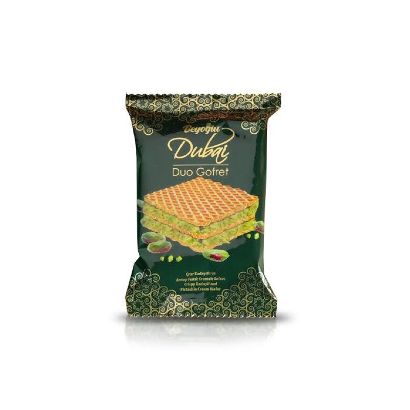 

Wafer dubai duo gofret pistchio turki