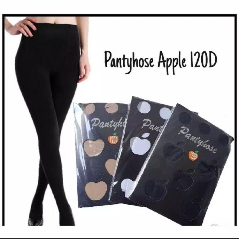 Stocking Celana Apple 120 Denier Pantyhose Original / Stocking Wanita Pantyhose Apple 120D /bahan