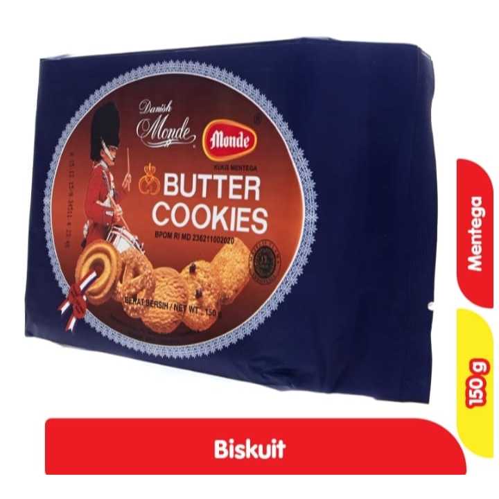 

Biskuit Monde Butter Cookies 150 Gram Monde Butter Cookies 150g Makanan Ringan Cemilan Enak