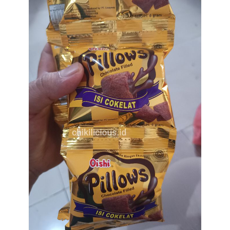 

Pillow Snack Bantal (1 renceng isi 10 bks)