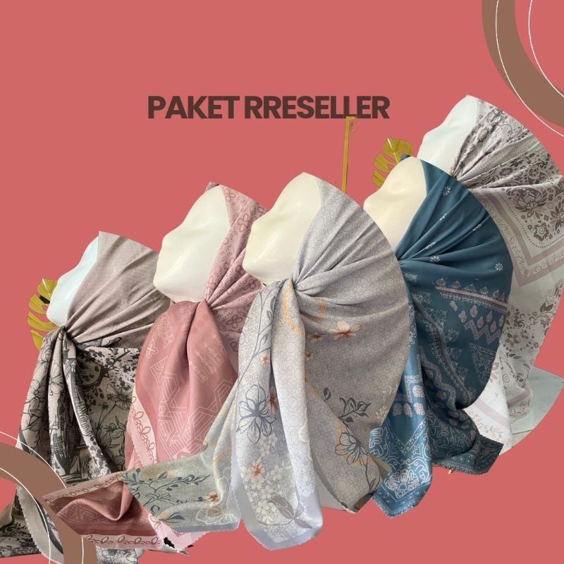 PAKET RESELLER HIJAB MOTIF SOFT PREMIUM HIJAB MOTIF SEGI EMPAT KEKINIAN HIJAB MOTIF MALAI BAHAN VOAL