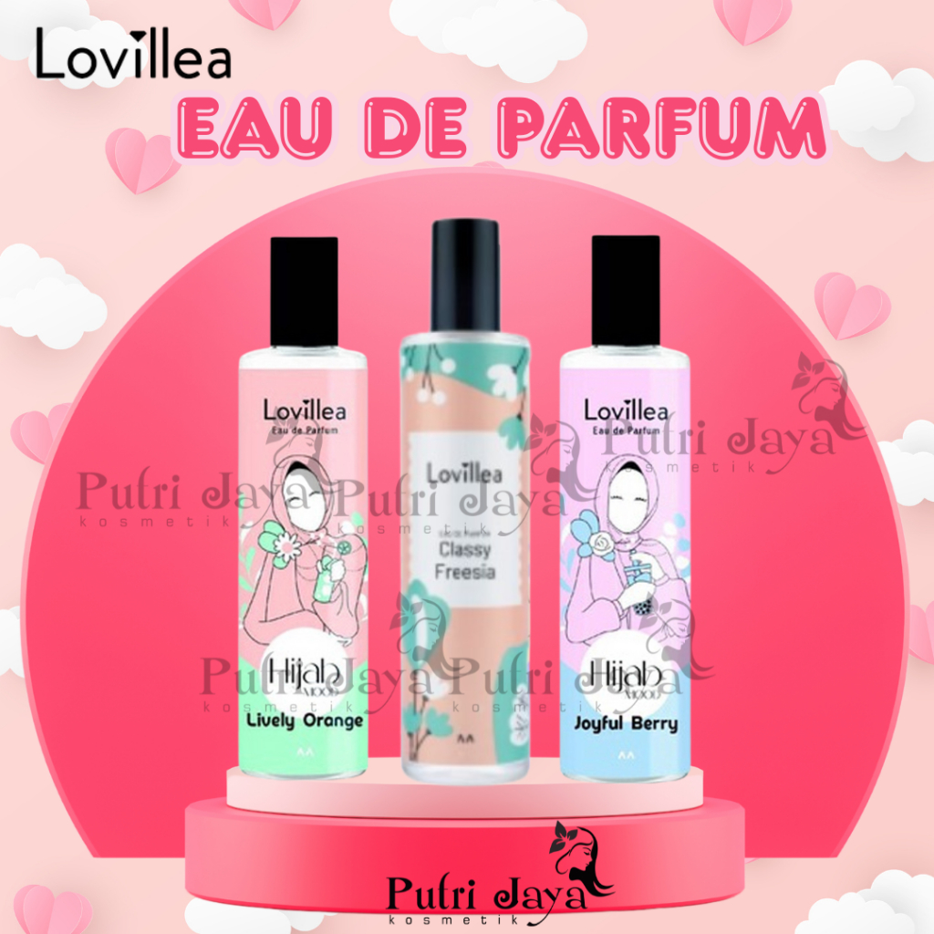 LOVILLEA Eau de Parfume 100ML | Parfum Cewek Mandom
