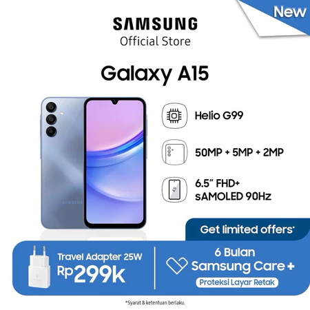 HP Samsung Galaxy A15 4G RAM 8GB/256GB Baru