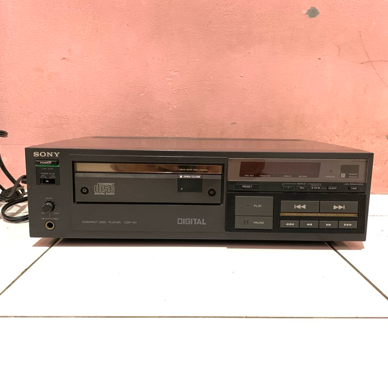 Sony CD Player CDP-101 Vintage (The First CD Player) 1982 Extremely Rare! BUKAN Walkman, Tape Deck, 
