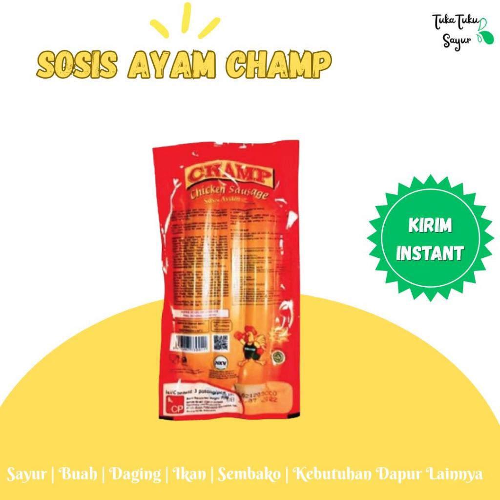 

Sosis Ayam Champ 75gr - TukaTuku Sayur