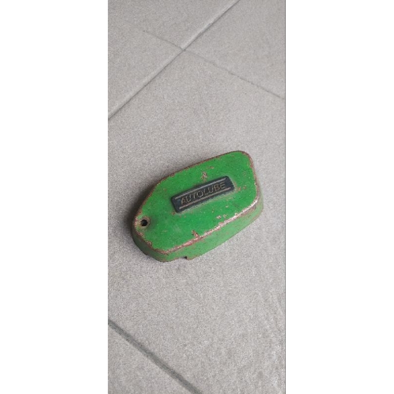 Tepong tutup box aki kiri hijau Yamaha V75/V80