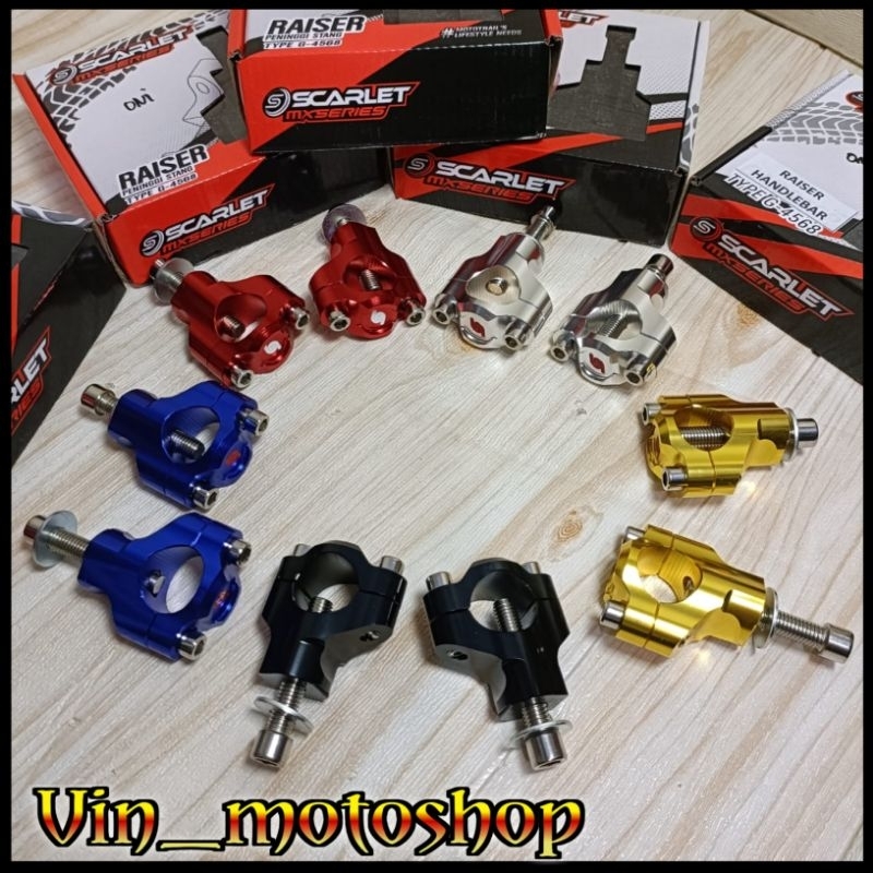 Raiser Stang Fatbar CNC Scarlet Racing KLX 150 / DTRACKER 150 / CRF 150 L / WR 155 TRAIL