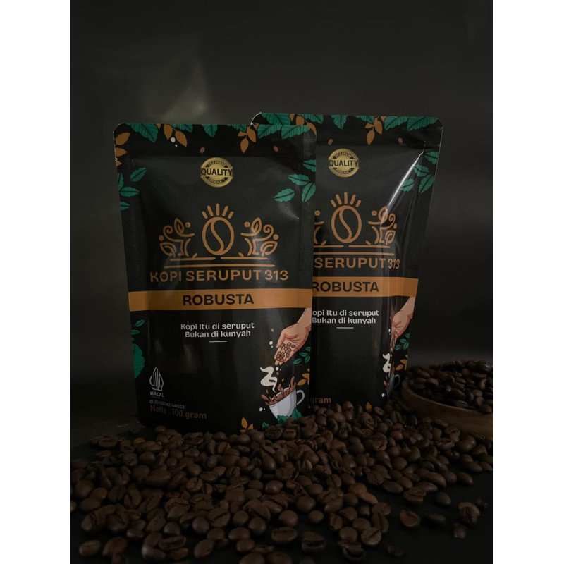 

Robusta kopi bubuk 100gr