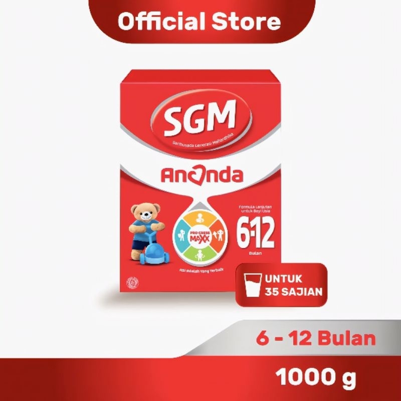Susu SGM Ananda 6-12 Bulan 1kg