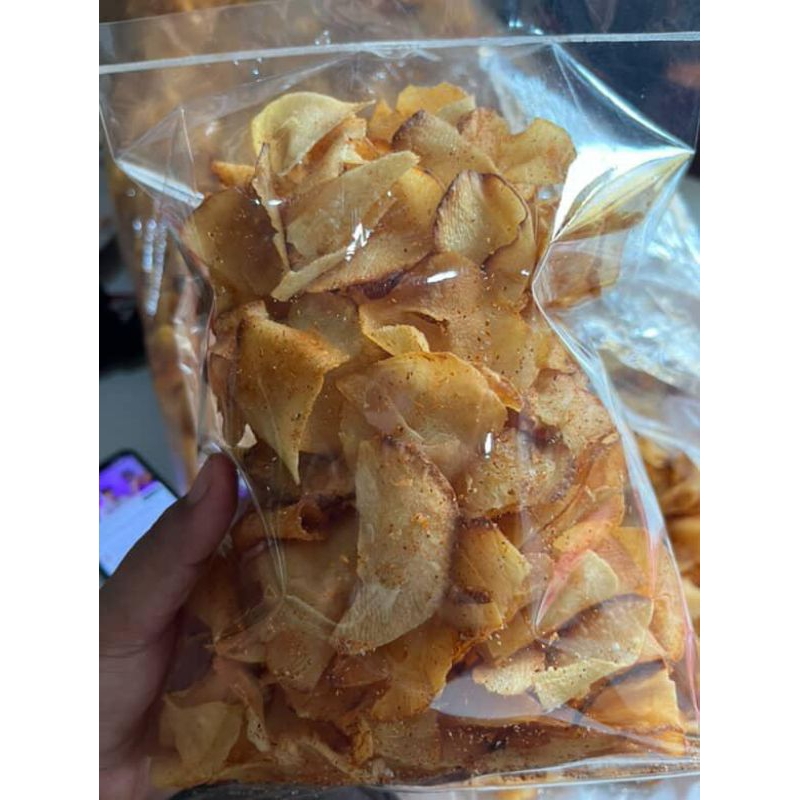 

Keripik Singkong Rasa Bumbu BUBUK CABAI PEDAS 250gr