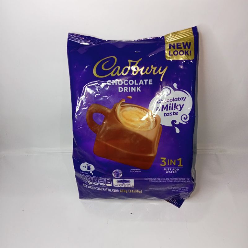 

Cadbury chocolate drink sachet (3in1)