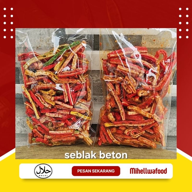 

Kerupuk seblak beton 250 gram