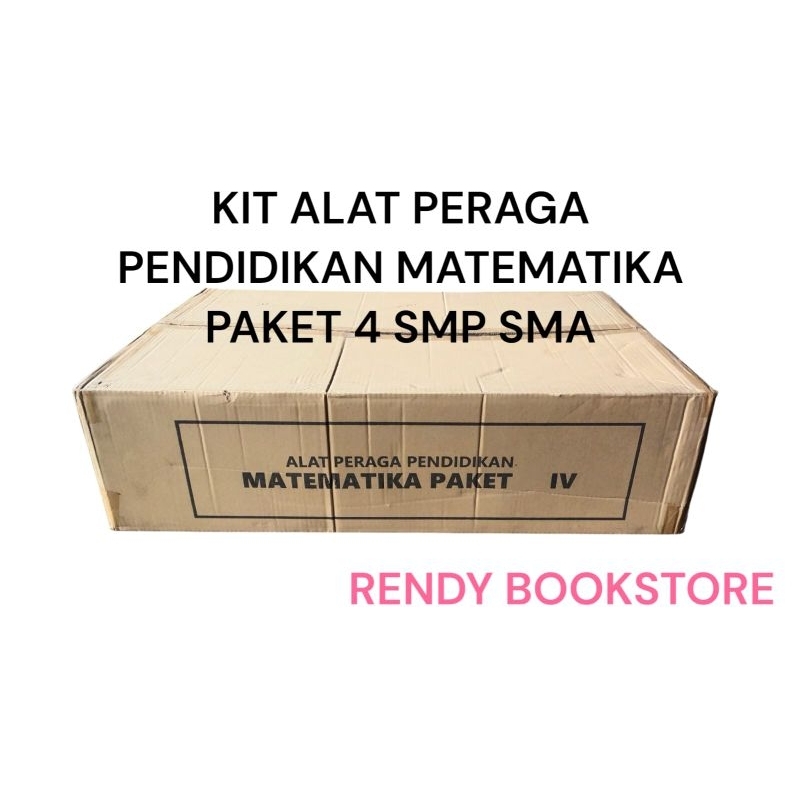 

KIT ALAT PERAGA PENDIDIKAN MATEMATIKA PAKET 4 SMP SMA