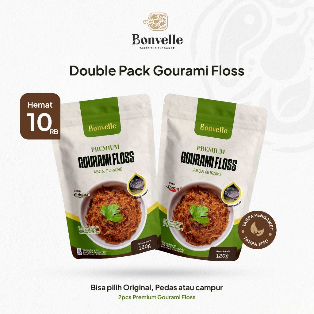 

Bonvelle Abon IKAN GURAMI Premium Combo Pack