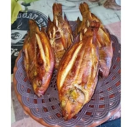 

Ikan Asapan Nila/mujair Fresh 1 Ekor UK tanggung Besar