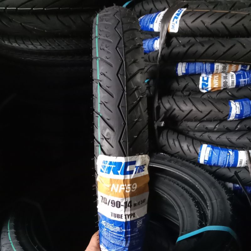 BAN LUAR IRC NF 59 NON TUBLES UKURAN 70/90-14 BAN DEPAN MOTOR MIO SPORTY MIO SMILE MIO M3 MIO S ORIG