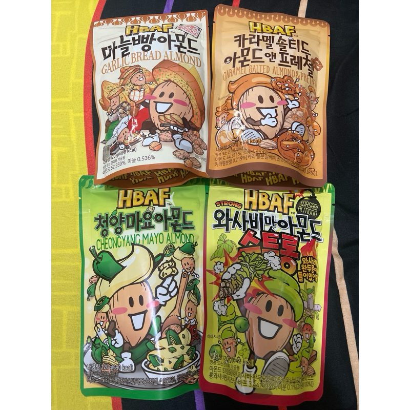 

HBAF Almond & Friends 120 gr Korean Snack NEW PACKAGING