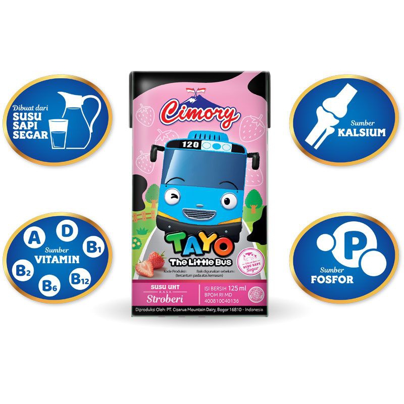 

Cimory UHT Milk 125 ml Bundle - 6 pcs