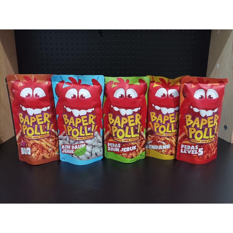 

Cekelin snack basreng varian rasa