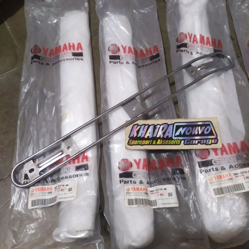 Tameng knalpot nouvo lele original list besi tameng knalpot nouvo lele pelindung knalpot nouvo lele 