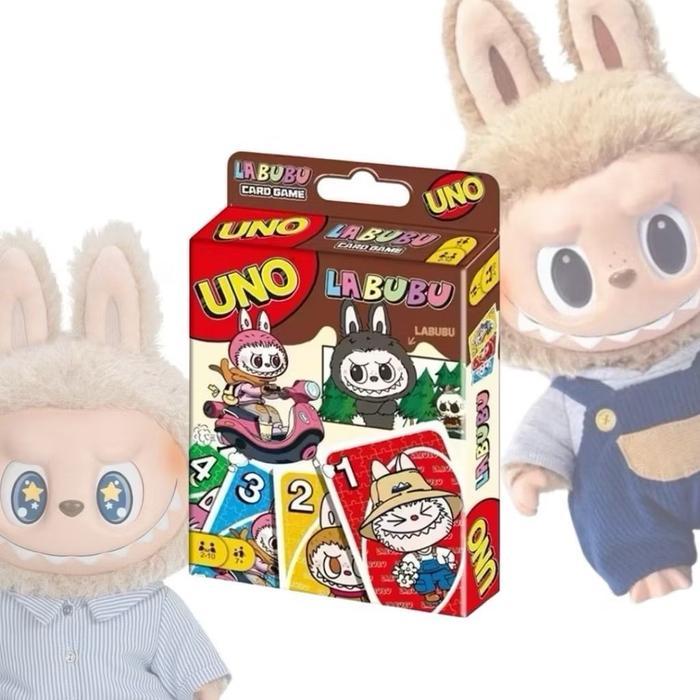 Kartu Uno Karakter Labubu MURAH | Mainan Kartu Uno Labubu | Card Game Labubu