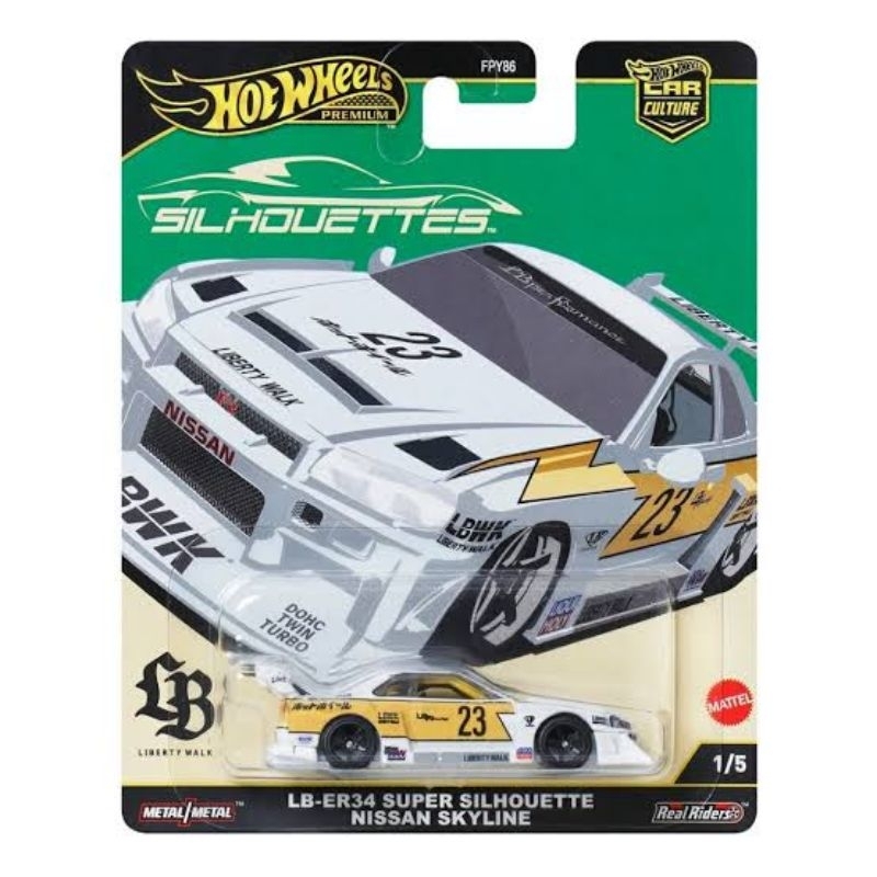 hot wheels Nissan skyline lb-er34 premium