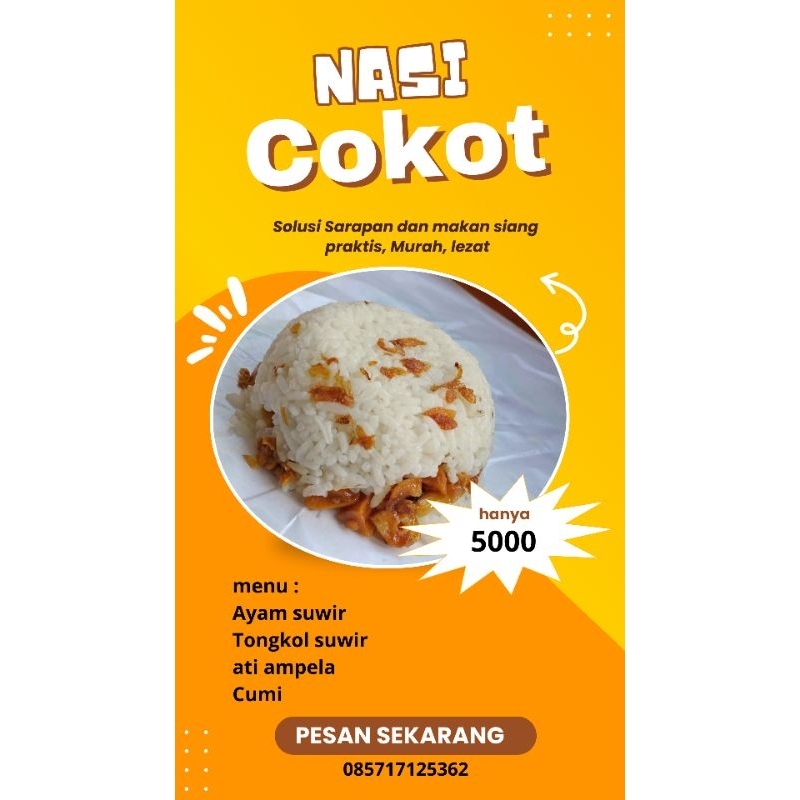 

Nasi cokot viral