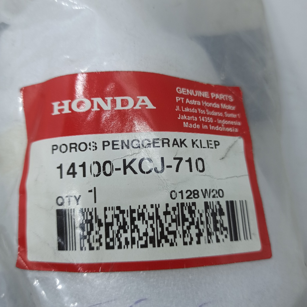 [ORI 100%] Noken As KCJ-710 Kruk As Champshaft Poros Penggerak Klep Tiger Revo Original AHM