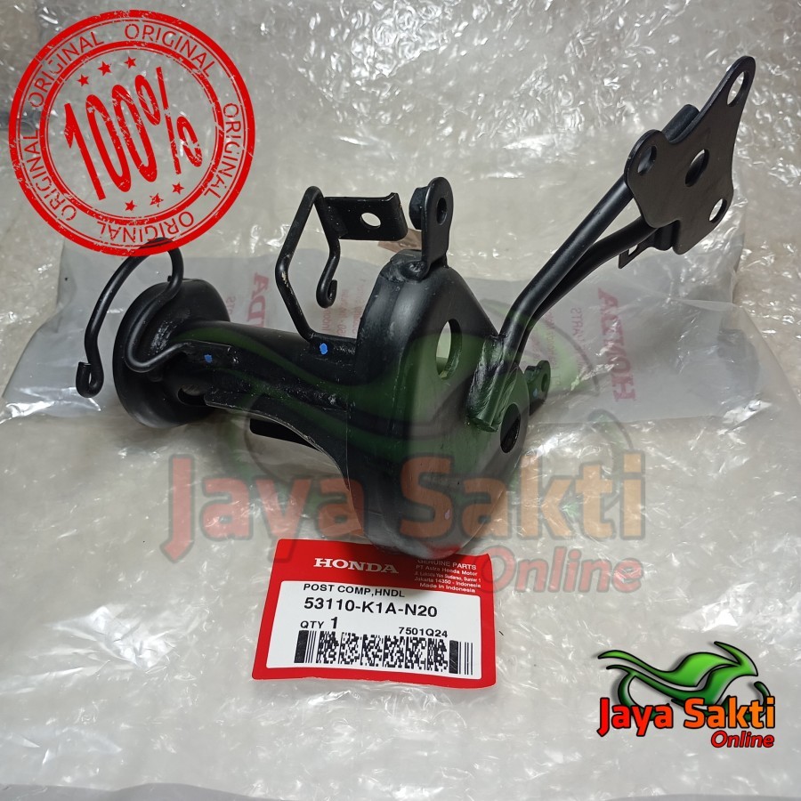 KUPU DUDUKAN STANG STIR BEAT NEW 2020 STREET DELUXE ASLI HONDA