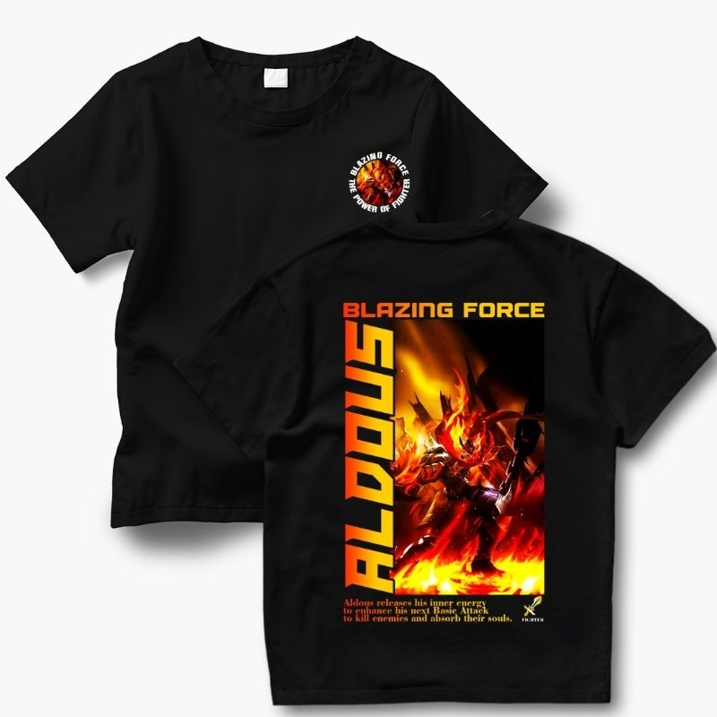 Kaos MLBB anak blazing force Aldous | kaos anak keren | bisa request hero