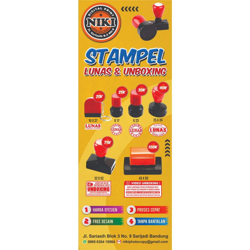 

stempel flash otomatis / stempel unboxing