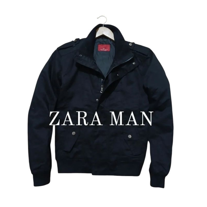 Jaket casual keren ZARA MAN recomend second preloved