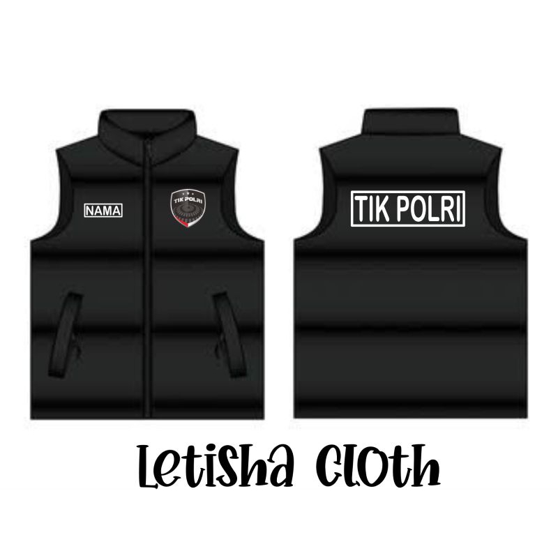 rompi gelembung//rompi polisi//rompi tik polri//rompi//jaket//jaket rompi