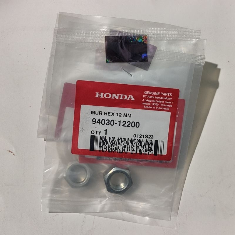 MUR PULLY BEAT FI K93 94030-12200 ORISINIL ASLI HONDA AHM