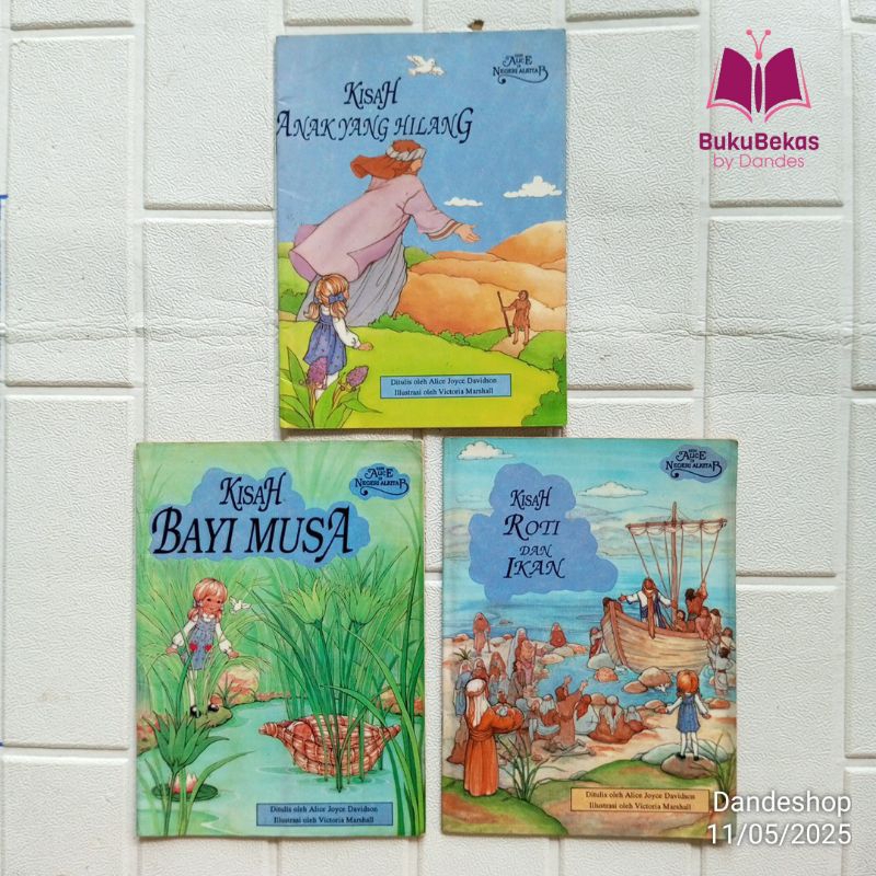 Seri Alice di Negeri Alkitab - Kisah Daud dan Goliat - Buku Cerita Anak Bekas Preloved