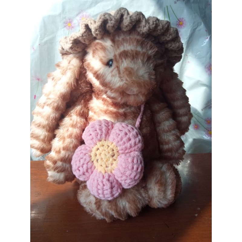 boneka jellycat aksesoris tas