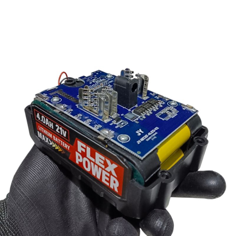 Baterai POWER FLEX 21V 4Ah LXT BMS biru