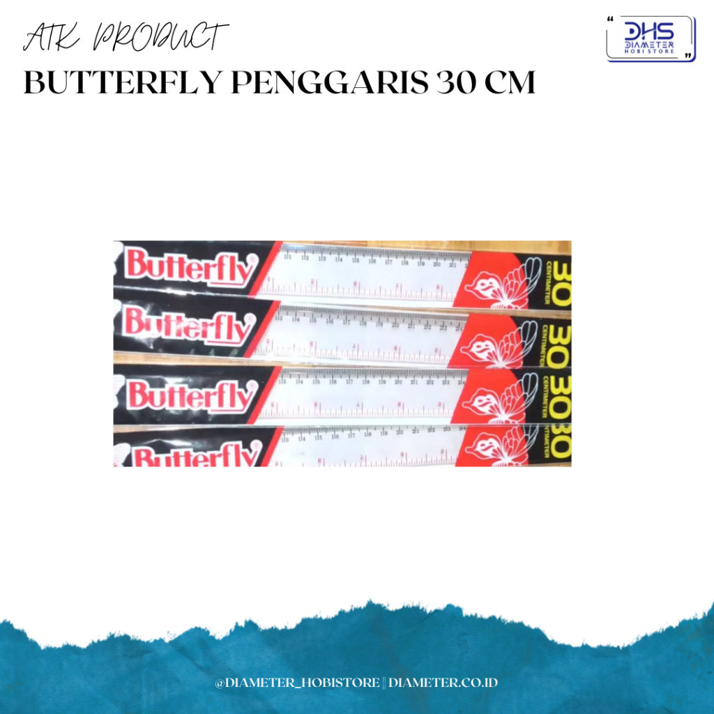 

BUTTERFLY PENGGARIS 15 CM / 20 CM / 30 CM