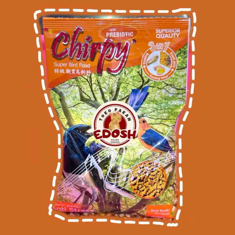 CHIRPY KUNING (PAKAN BURUNG)